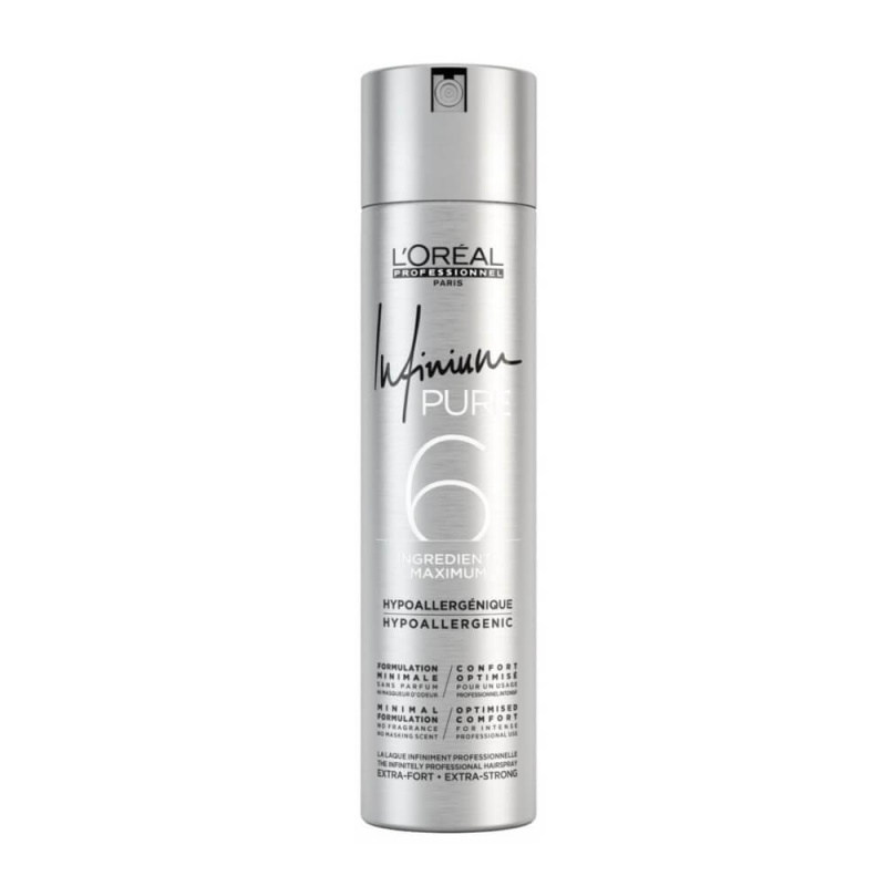 L'Oreal INFINIUM PURE Hair Spray Extra-Strong 500ml