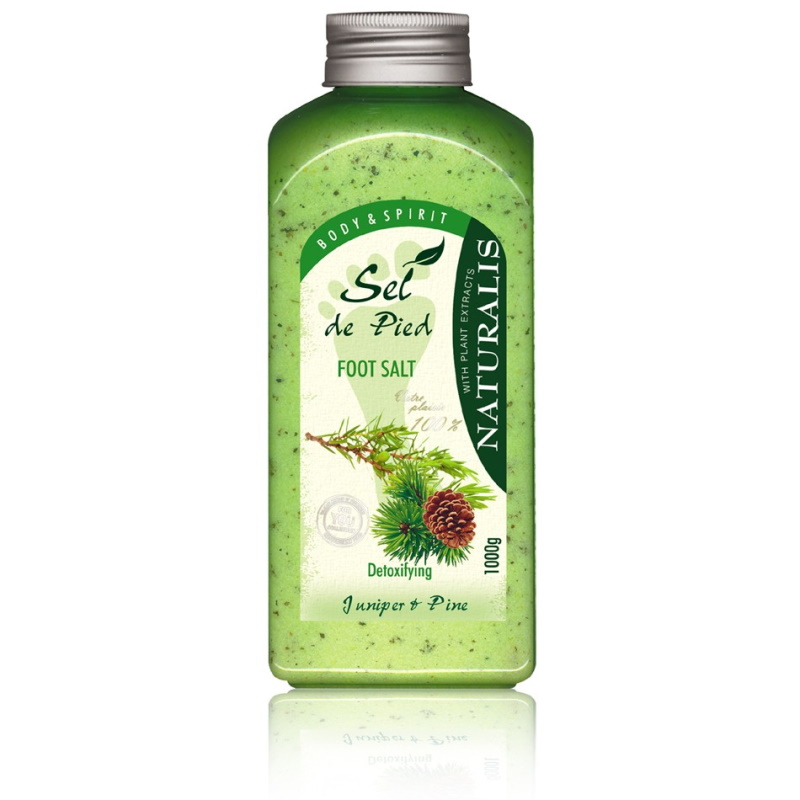 Άλατα Για Πεντικιούρ  Naturalis - Juniper & Pine 1000gr