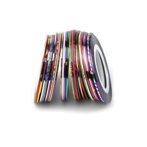 Γυαλιστερή Διακοσμητική Ταινία Νυχιών 